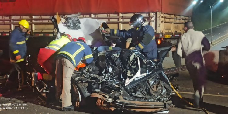Corpo de Bombeiros confirma segundo óbito em acidente na BR-277