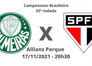 Palmeiras recebe o São Paulo nesta noite (17) às 20h30
