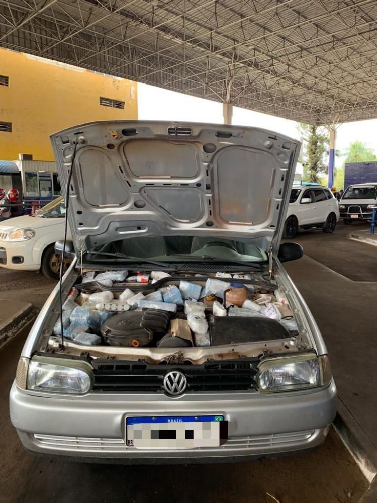 Anabolizantes são apreendidos pela Receita Federal na Ponte Internacional da Amizade