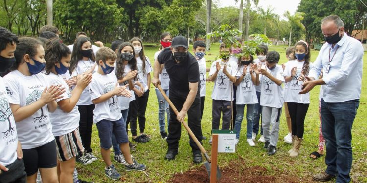 Municípios lindeiros finalizam parte da campanha de 24 milhões de árvores plantadas pela Itaipu