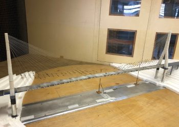 Projeto da Ponte da Integração passa por ensaio em túnel de vento