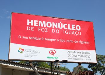 Dia Nacional do Doador de Sangue é comemorado em Foz