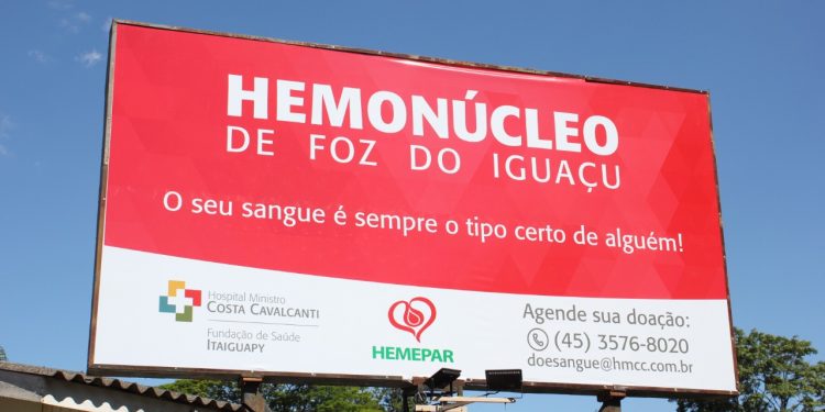 Dia Nacional do Doador de Sangue é comemorado em Foz