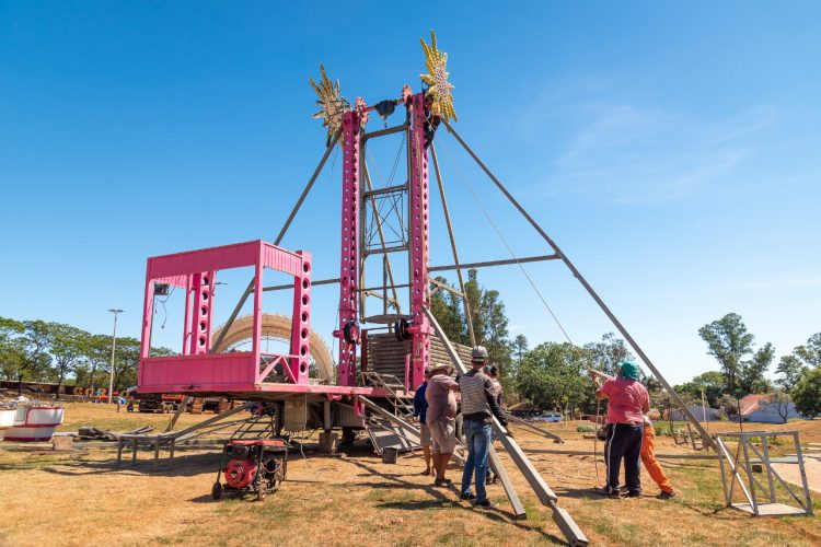 Obras do Gramadão entram na reta final para receber atrações natalinas em Foz