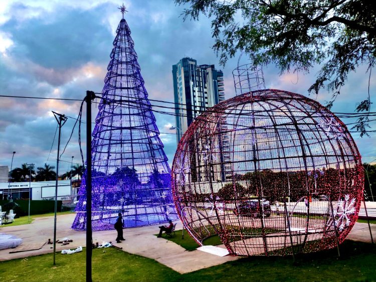 Natal de Águas e Luzes de Foz será aberto oficialmente nesta quarta-feira, 1º