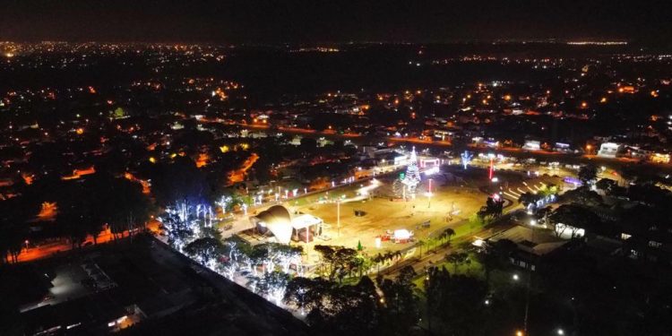 Programação do Natal de Águas e Luzes no Gramadão começa hoje