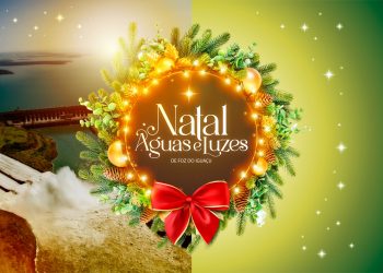 natal de águas e luzes