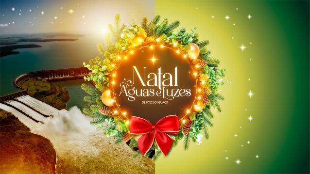 natal de águas e luzes