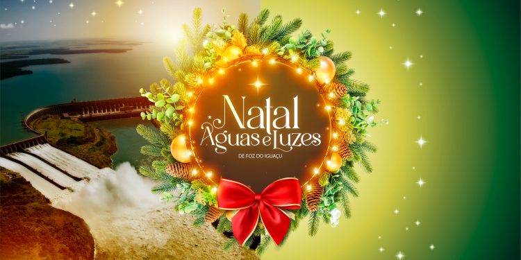 natal de águas e luzes