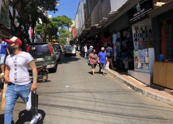 Movimento de compristas em Cidade do Leste fica abaixo do esperado
