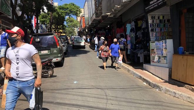Movimento de compristas em Cidade do Leste fica abaixo do esperado
