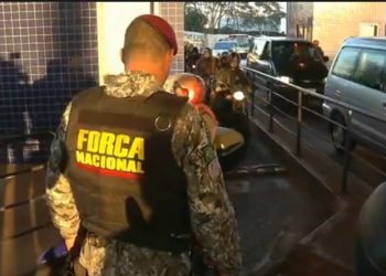 Força Nacional reforça segurança na Ponte da Amizade durante Operação Sete Quedas