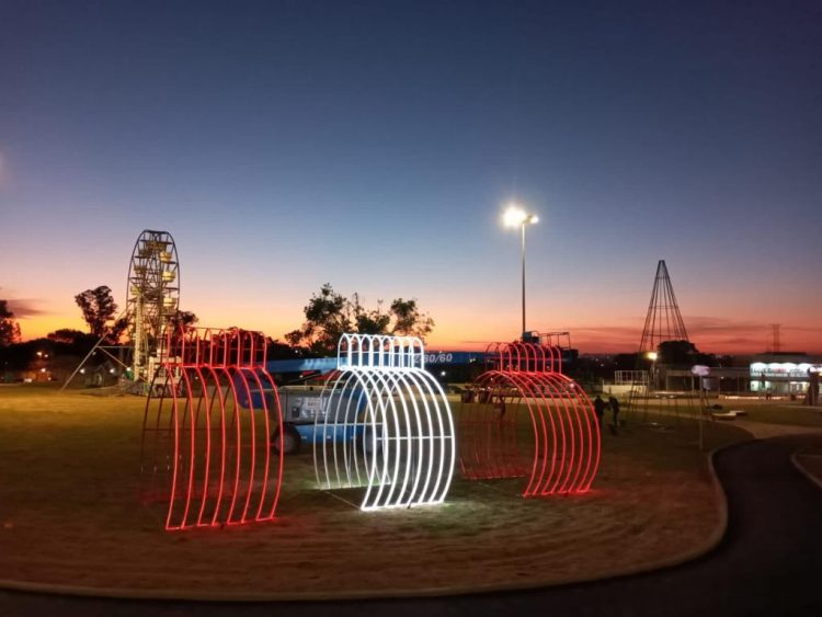 Natal de Águas e Luzes e Jogos de Aventura e Natureza marcam reabertura do Gramadão, neste sábado (4)