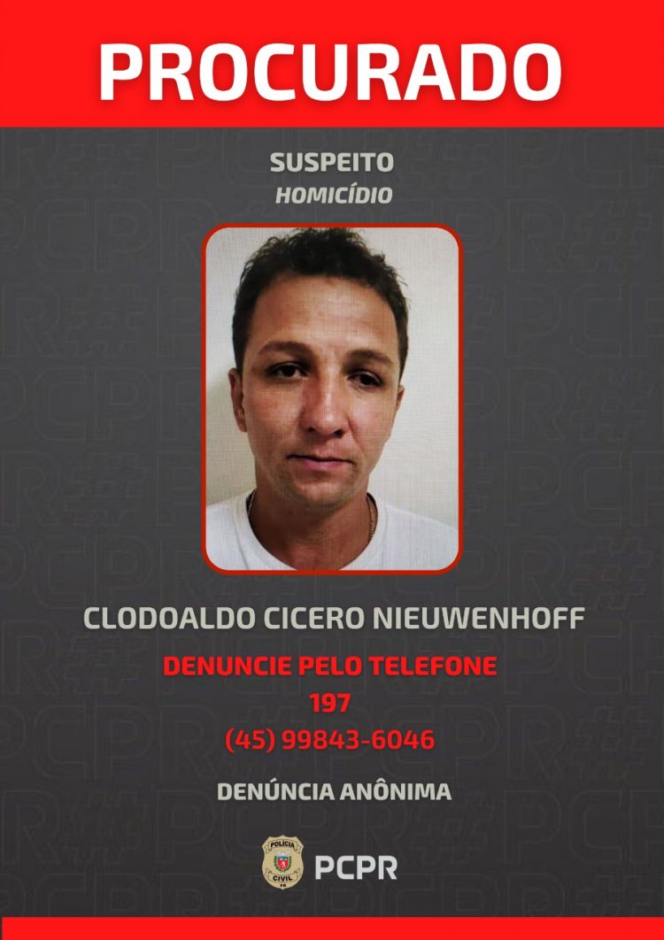 Polícia Civil divulga fotos de foragidos de homicídios ocorridos em Foz