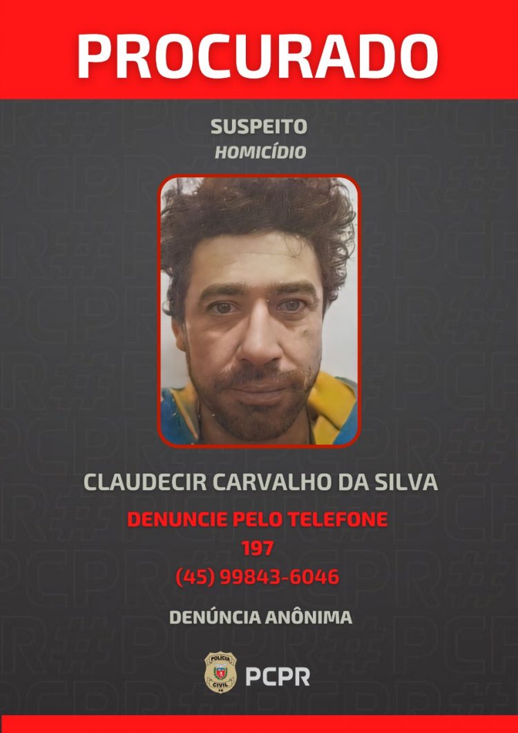 Polícia Civil divulga fotos de foragidos de homicídios ocorridos em Foz