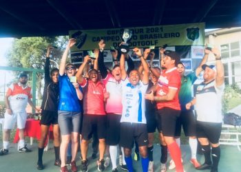 Equipe iguaçuense conquista título inédito de campeão da Copa Brasil de Footgolf 2021