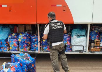 Receita Federal em operação conjunta com BOPE-PMPR, ANTT e PRF, retém R$566 mil em mercadorias irregulares