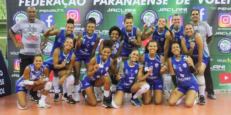 Smel Foz Voleibol conquista o vice-campeonato paranaense adulto 2021