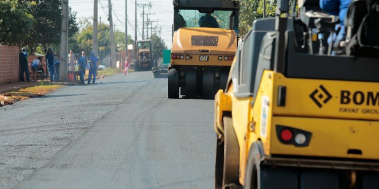 Três Lagoas receberá mais uma etapa de pavimentação asfáltica