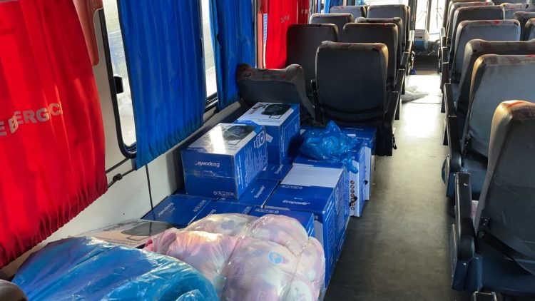 Ônibus que transportava mercadorias irregulares com destino à São Paulo é retido pela Receita Federal