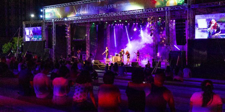 Está tudo pronto para o Grande Show da Virada em Foz do Iguaçu