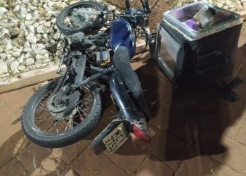 GM apreende maconha em moto-entrega