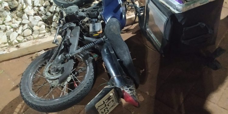 GM apreende maconha em moto-entrega