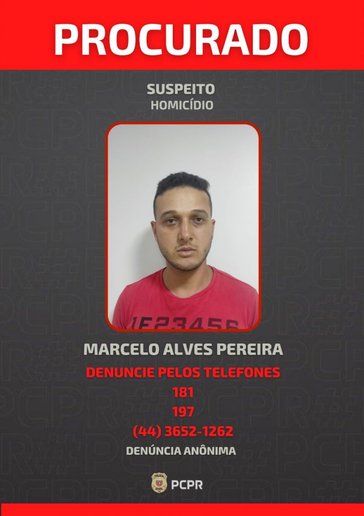 Polícia Civil do Paraná busca por três autores de homicídio