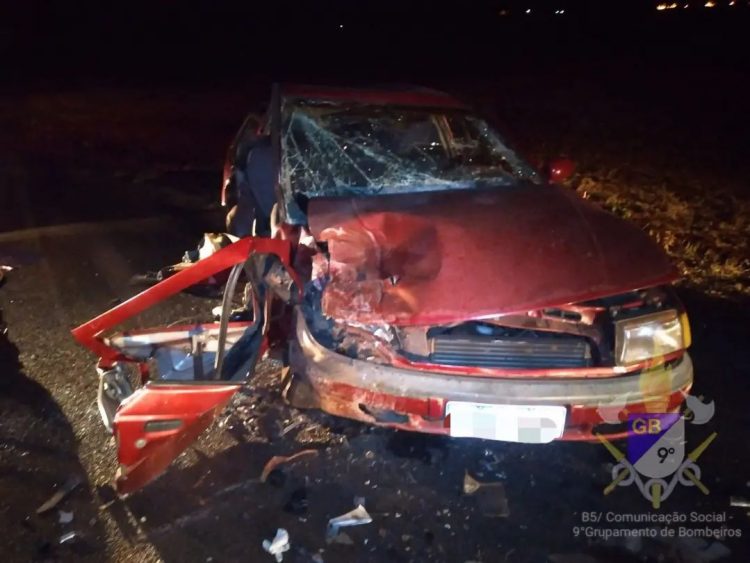 Duas pessoas ficam em estado grave após acidente em Três Lagoas