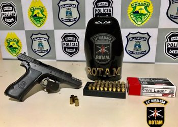 Homem é preso após efetuar diversos disparos em rua do Porto Meira