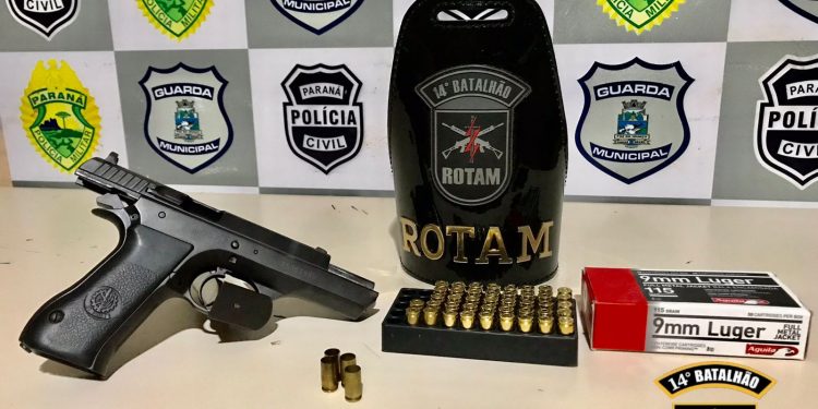 Homem é preso após efetuar diversos disparos em rua do Porto Meira