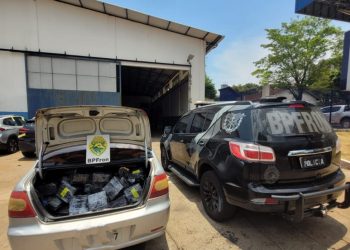 BPFRON apreende produtos estrangeiros em Foz do Iguaçu