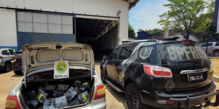 BPFRON apreende produtos estrangeiros em Foz do Iguaçu