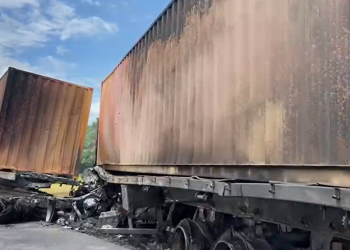 Acidente registrado na BR-277 em Candói deixa um motorista morto e outro ferido