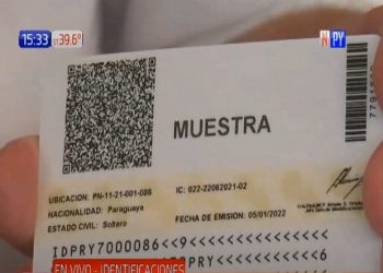Cédula de identidade paraguaia contará com QR Code