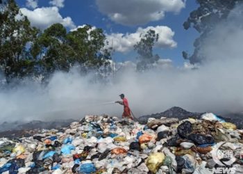 Incêndio é registrado no Aterro Sanitário em Itaipulândia