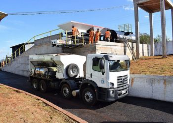 Surto de Covid-19 na Usina de Asfalto atrasa cronograma de asfaltamento em Foz