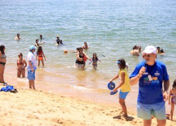 Prainha de São Miguel do Iguaçu segue com a água imprópria pra banho