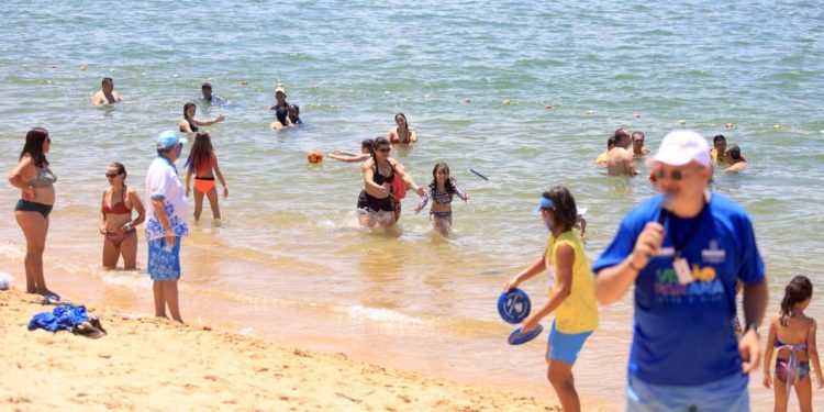 Prainha de São Miguel do Iguaçu segue com a água imprópria pra banho