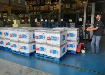 Paraná recebe mais de 1,4 milhão de doses de vacinas contra a Covid-19