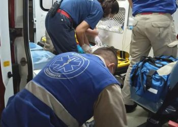 Corpo de Bombeiros age rápido e salva vida de criança que se afogou em restaurante de Foz