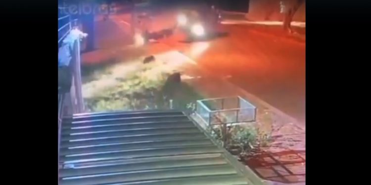 Assaltantes jogam veículo contra moto da polícia; Três morreram em confronto