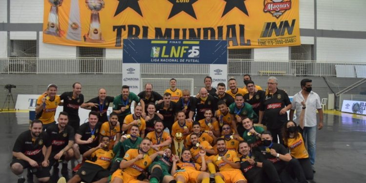 Veja os times com mais títulos da Liga Nacional de Futsal