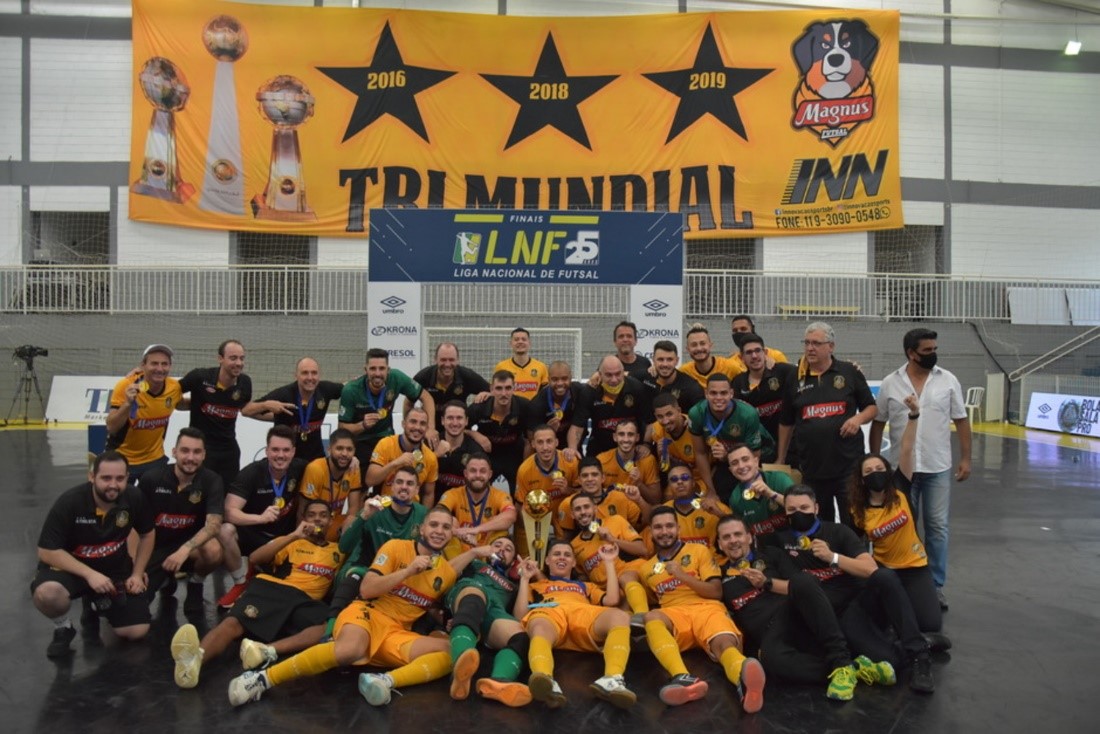 Quais são os maiores campeões da Copa do Mundo de futsal?