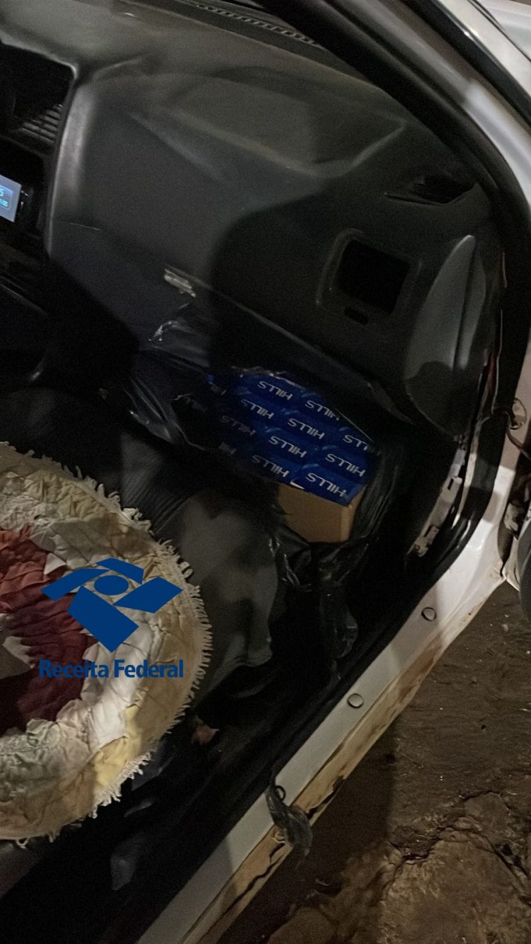 Receita Federal apreende cigarros e baterias de celulares na Ponte da Amizade