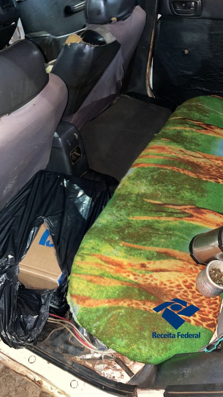Receita Federal apreende cigarros e baterias de celulares na Ponte da Amizade