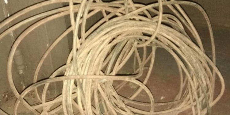 Novo furto de fios em Foz é registrado na Av. Costa e Silva