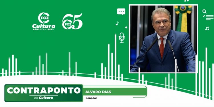 Álvaro Dias fala em aliança com Ratinho Junior para apoio a Moro à presidência