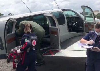 Em 25 minutos, BPMOA leva vítima de infarto do litoral à Curitiba para atendimento médico