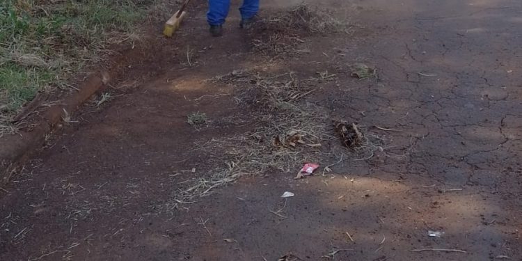 Rua Mato Grosso tem trecho interditado hoje (16) e amanhã (17) para recape